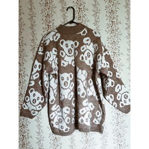 Vintage 90s teddy bear sweater!